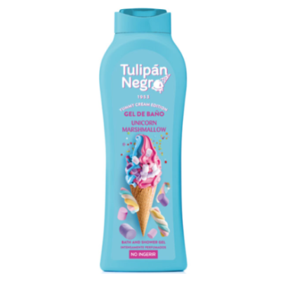 Гель для душу Tulipan Negro Marshmallow Зефірний Єдиноріг, 650 мл
