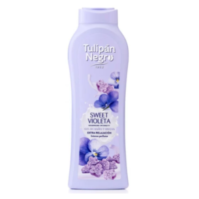 Гель для душу Tulipan Negro Sweet Violeta Солодка Фіалка, 650 мл
