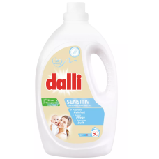 Гель для прання кольорового Dalli Sensitiv, 50 прань, 2.75 л