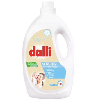 Гель для прання кольорового Dalli Sensitiv, 50 прань, 2.75 л