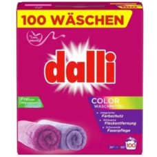 Пральний порошок для кольорового Dalli Color 100 прань, 6 кг