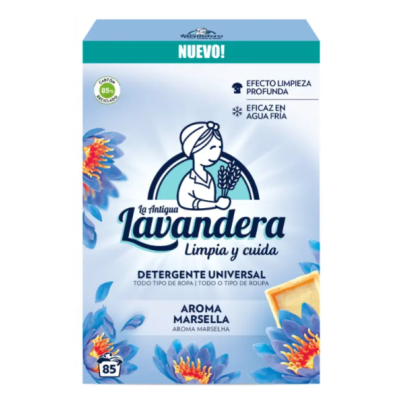 Пральний порошок Lavandera Universal Marsella, 85 прань, 4.675 кг