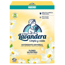 Пральний порошок Lavandera Universal White Flowers, 40 прань, 2.2 кг