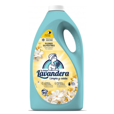 Гель для прання універсальний Lavandera Floral, 90 прань, 4,5 л