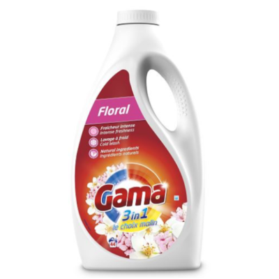 Гель для прання універсальний Gama Floral Floral , 44 прання, 2.2 л