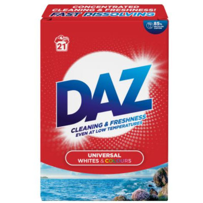 Порошок для прання універсальний DAZ Whites & Colors, 21 прання, 1,05 кг