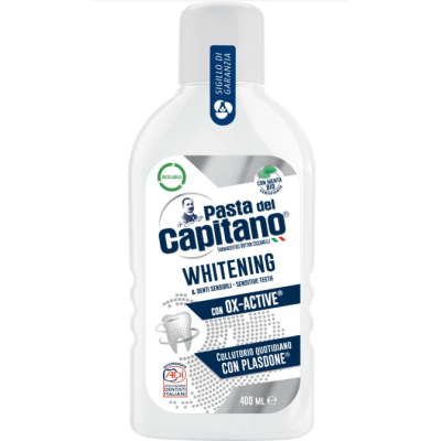 Ополіскувач для рота Pasta del Capitano Whitening, 400 мл