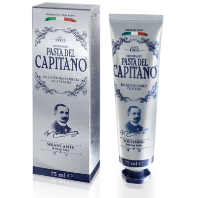 Зубна паста Pasta del Capitano 1905 Відбілювальна з содою, 75 мл