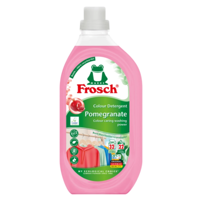 Гель для прання Frosch для кольорової білизни Гранат, 22 прань, 1.5 л