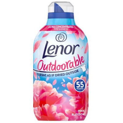 Кондиціонер для білизни Lenor Pink Blossom Ультраконцентрат, 55 прань, 770 мл