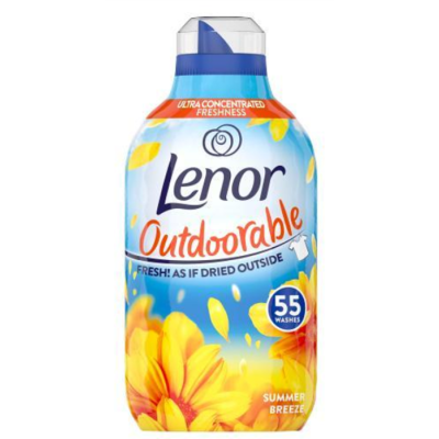 Кондиціонер для білизни Lenor Summer Breeze Ультраконцентрат, 55 прань, 770 мл