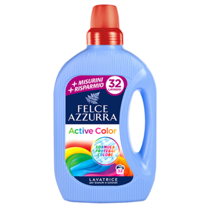 Гель для прання кольорового Felce Azzurra Activ Color, 32 прань, 1,5 л