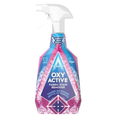 Плямовивідник-спрей Astonish Oxy Active Fabric Stain Remover, 750 мл