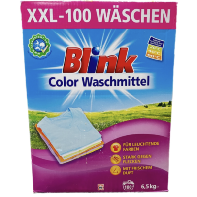 Пральний порошок для кольорового, Blink Color Waschmittel 100 прань, 6,5 кг