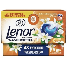 Капсули для прання універсальні Lenor Universal Waschmittel Orange Blossom & Peach, 10 шт