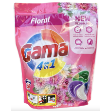 Капсули для прання універсальні Gama Floral 4в1, 30 шт
