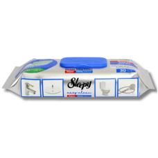 Універсальні серветки для прибирання ванної кімнати Sleepy Easy Clean Super Kir ve Kireç Çözücü, 30 шт