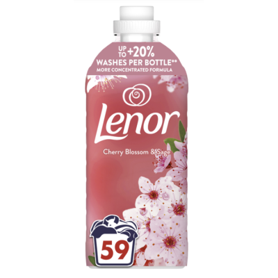 Lenor Perfume Therapy Calm Cherry Blossom & Sage, ополіскувач для білизни, 59 прань